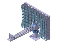 Câmara climática de intemperismo acelerado de luz solar