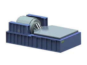 Mesa para testes de vibração (alta e média pressão)